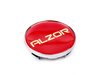 ES#2702739 - 2018CAP - Center Cap - Red/Chrome - Priced Each - Add a custom touch to your Alzor 881 wheels - Alzor - Audi BMW Volkswagen