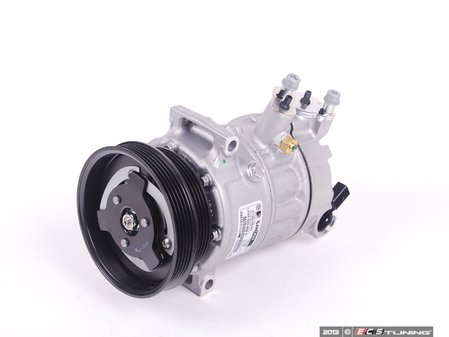 ES#2599767 - 1K0820808G - A/C Compressor  - Includes the electromagnetic clutch assembly - Genuine Volkswagen Audi - Audi Volkswagen