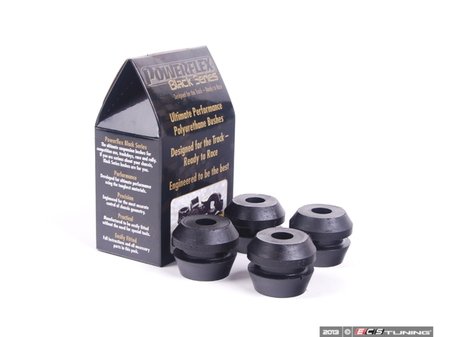 ES#2650300 - PFF85-250Bx4 - Race Polyurethane Subframe Bushing Set - A more planted subframe means a more planted car and better handling - Powerflex Black Series - Volkswagen