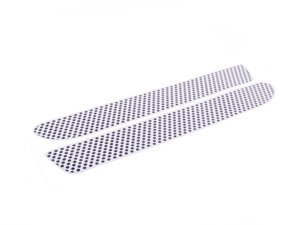 ES#75454 - 51120147453 - Rear Stickers Aluminum Look Ornamental Gille Rear Set - Priced As Set - (NO LONGER AVAILABLE) - For the MINI factory aero kit - Genuine MINI - 