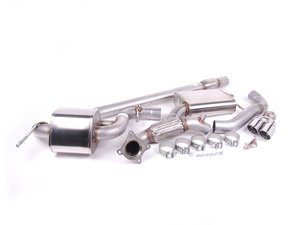 ES#2635609 - FE100046A - Turbo Back 3" RSC Exhaust System - Polished Tips - (NO LONGER AVAILABLE) - Performance reflective sound cancelling turbo back exhaust featuring polished stainless steel tips - APR - 