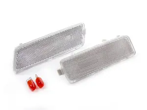Rough Style Bumper Side Marker Set - Clear