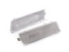 ES#5647 - MK5GJSMSCLR-a - Rough Style Bumper Side Marker Set - Clear - Clear side markers with faceted lenses. Limited lifetime warranty. - ECS - Volkswagen