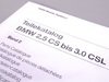ES#12499 - 01090035234 - 3.0CSL Parts Catalog - Volume 2 - (NO LONGER AVAILABLE) - Hard-copy parts catalog for the legendary 3.0 CSL - Genuine BMW - 