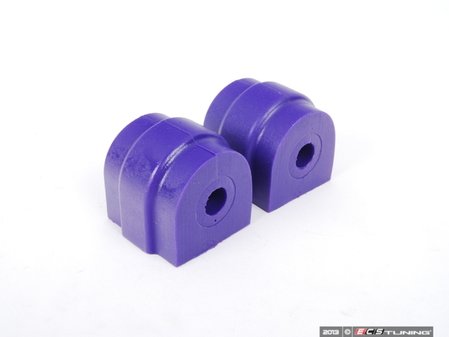 ES#2650830 - PFR5-4609-12x2 - Performance Polyurethane Rear Sway Bar Bushing Set - Stiffer bushings allow sway bars to work at their fullest potential - For 12mm rear sway bar - Powerflex - BMW