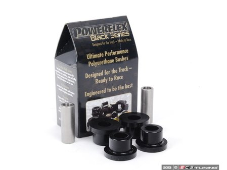ES#2651523 - PFF85-201BX2 - Race Polyurethane Control Arm Bushings - Front Position - Improves handling and control, upgrade to a more engaging driving experience - Powerflex Black Series - Audi Volkswagen