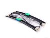 ES#2568105 - 4B0837461 -  Front Window Regulator - Left - Does not include the window motor - VDO - Audi