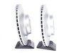 ES#4830452 - 34116854999KT13 - Front Brake Service Kit - Featuring Zimmermann coated rotors and ECS DD23 "Daily Driver" ceramic pads. - Assembled By ECS - BMW