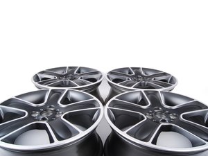 ES#2702810 - 36116784124KT - R111 Black Star Bullet Wheel 17" (4x100) Black Turned - Set Of Four - 17 x 7J ET:48 - Genuine MINI - MINI