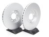 ES#257354 - 1J0698001 - Front & Rear Brake Service Kit - Featuring Zimmermann rotors and ECS DD23 "Daily Driver" ceramic pads. - Assembled By ECS - Volkswagen