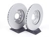 ES#257454 - 1K0698047 - Front Brake Service Kit (288x25) - Featuring Zimmermann rotors and ECS DD23 Daily Driver ceramic pads - Assembled By ECS - Volkswagen