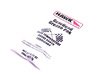 ES#9366 - HB543Z.760 - Front Performance Ceramic Brake Pad Set - Ceramic composite developed to meet the low dust & noise requirements. - Hawk - Audi Volkswagen