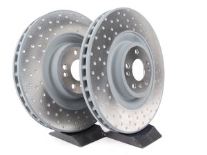 ES#2681027 - 1644230812KT1 - Rear Brake Rotors - Pair (365x26) - Restore the stopping power in your vehicle. - Genuine Mercedes Benz - Mercedes Benz