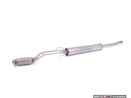 ES#2612082 - 18308608933 - Front Muffler Section - JCW - Mounts to the rear JCW exhaust pipe and the front down-pipe. - Genuine MINI - MINI