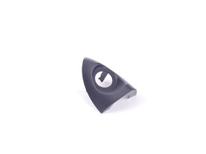 ES#90593 - 51218243621 - E53 Door lock cover - left - Black - Genuine BMW - BMW