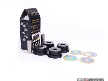 ES#2650866 - PFF5-1001Bx2 - E38 Race Polyurethane Control Arm Bushing Set - Improves handling and control  upgrade to a more engaging driving experience. Found in the rear position control arm. - Powerflex Black Series - BMW