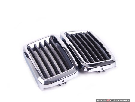 ES#77398 - 51131873253 - E28 Kidney Grille Assembly - Restore your BMW's good looks by replacing your old and damaged kidney grille - Genuine BMW - BMW