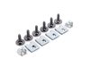ES#240529 - 1J0998238KT - Belly Pan Installation Hardware Kit - Includes 6 clips and screws - Assembled By ECS - Volkswagen