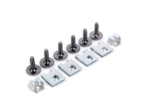 ES#240529 - 1J0998238KT - Belly Pan Installation Hardware Kit - Includes 6 clips and screws - Assembled By ECS - Volkswagen