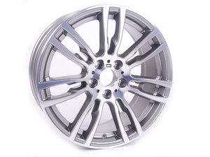 ES#2584131 - 36117845882 - 19" Double Spoke Style 403 Wheel - Priced Each - 19x8 ET36 72.6mm CB - Genuine BMW - BMW