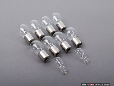 ES#2607970 - 7506KT2 - Tail Light Bulb Refresh Kit - Replace every tail light bulb at once with this complete kit - Assembled By ECS - Audi