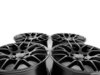 ES#2713038 - 030-9 - 18" Style 030 Wheels - Set Of Four - 18x8 ET35 5x112 57.1CB - Matte Black - Alzor - Audi Volkswagen