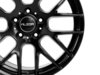 ES#2713038 - 030-9 - 18" Style 030 Wheels - Set Of Four - 18x8 ET35 5x112 57.1CB - Matte Black - Alzor - Audi Volkswagen