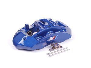 ES#2557710 - 34117845747 - Front Brake Caliper - Left - New, not remanufactured. Includes pad mounting hardware. - Genuine BMW - BMW