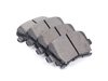 ES#9372 - HB544Z.628 - Rear Performance Ceramic Brake Pad Set - Ceramic composite developed to meet the ultra-low dust and low noise requirements. - Hawk - Audi Volkswagen