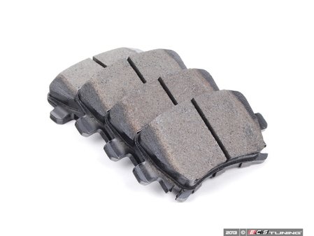 ES#9372 - HB544Z.628 - Rear Performance Ceramic Brake Pad Set - Ceramic composite developed to meet the ultra-low dust and low noise requirements. - Hawk - Audi Volkswagen