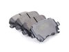 ES#9372 - HB544Z.628 - Rear Performance Ceramic Brake Pad Set - Ceramic composite developed to meet the ultra-low dust and low noise requirements. - Hawk - Audi Volkswagen