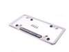 ES#1518763 - PNA70200900 - Porsche Logo License Plate Frame - Polished aluminum finish - Genuine Porsche - Porsche