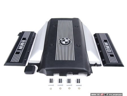 ES#2588788 - 11121702856KT1 - Engine Cover Kit - Keep your engine compartment looking brand new - Genuine BMW - BMW