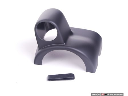 ES#2682329 - POD019 - Steering Column Gauge Pod - Easy install with great looks, overlay pod places gauge in middle of steering column - New South Performance - Audi