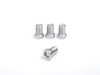 ES#2702941 - 000505ECS02KT2 - Performance Front Brake Service Kit - Featuring ECS 2-piece semi-floating cross drilled and slotted rotors and ECS EP24 Enthusiast Performance pads - Assembled By ECS - BMW