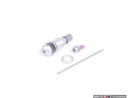 ES#2597924 - 36146792829 - Screw-In Metal Valve Stem - Silver - Replace your old valve stem with this brand new metal valve stem designed to match the color of your wheels! - Huf - Audi BMW Volkswagen MINI Porsche