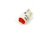 ES#4474 - 194R LED TRIRED - LED Plug In Bulb - Red - Priced Each - (NO LONGER AVAILABLE) - Featuring 3 red LEDs for a brighter gauge (Type 194) - New South Performance - 