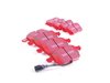ES#2581324 - DP31330CKT - Front & Rear RedStuff Performance Brake Pad Kit - A high performance street pad, featuring Kevlar technology. - EBC - Audi Volkswagen