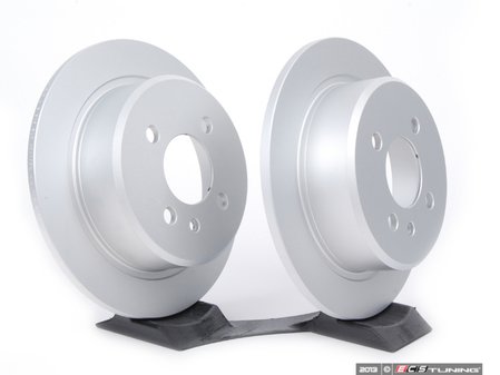 ES#11712 - 40406147kt - Rear Brake Rotors - Pair (258x10) - Featuring Meyle's "PLATINUM" protective coating.  - Meyle - BMW