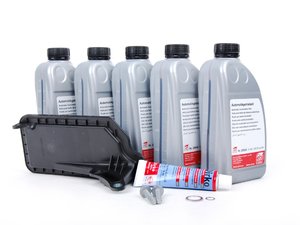 ES#2702975 - GLI5AUTTRAN - 5-Speed Automatic Transmission Service Kit - Featuring Febi transmission fluid - Assembled By ECS - Volkswagen