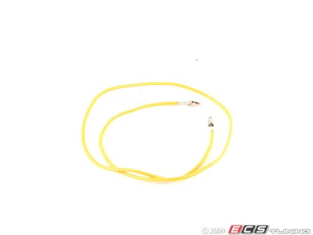 ES#265443 - 000979133AB - Wire Repair Set - (NO LONGER AVAILABLE) - Yellow wire with two gold plated flat contacts - Genuine Volkswagen Audi - 