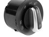 ES#1897089 - 5k0898005 - Standard European Headlight Switch - Chrome Trim - Adds Parking Lights with Front Fogs as well as Rear Fog options - Genuine European Volkswagen Audi - 