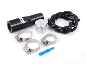 ES#1832458 - FMFK004 - Atmospheric Blow Off Valve Fitting Kit - Black - (NO LONGER AVAILABLE) - Installation hardware for blow off valve, includes black hoses. - Forge - 