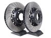 ES#2649820 - 34116778647-KT2 - Performance Front Brake Service Kit - Featuring ECS 2-piece drilled and slotted rotors and EP24 Enthusiast Performance pads - Assembled By ECS - BMW