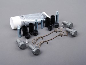 ES#2587192 - N90876802KT1 - Front Pad & Rotor Installation Kit - Level 2 - Make your brake service headache free with this installation kit! - Assembled By ECS - Audi