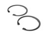 ES#2594654 - 1J0498625KT - Front Wheel Bearing Kit - Includes both front wheel bearings with installation hardware - Assembled By ECS - Audi Volkswagen