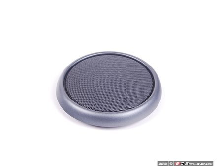ES#99020 - 51417036318 - Speaker Grille Cover Woofer - Anthracite - Used for the lower door speaker or rear. - Genuine MINI - MINI
