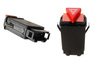 ES#3277 - 8D0941509H01C - Hazard Switch - Satin Black - Controls the on/off function of the emergency, or hazard, lights - Genuine Volkswagen Audi - Audi
