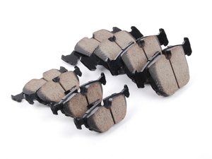 ES#2684757 - EUR681KT2 - Front & Rear Euro Ceramic Brake Pad Kit - Offers excellent pedal feedback, low dust, and smooth initial bite. A favorite among BMW enthusiasts. - Akebono - BMW