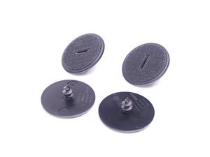 ES#120767 - 51470416695 - Front All Weather Rubber Floor Mat Set - Grey - Front set of rubber floor mats featuring a carpeted heel pad - Genuine BMW - BMW